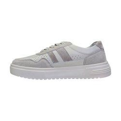 Skórzane sneakersy, półbuty sportowe damskie Goodin LX1041 beżowe - 6
