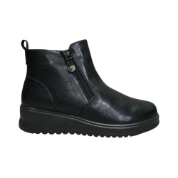 Czarne botki damskie Dr. Jan M258 - 4