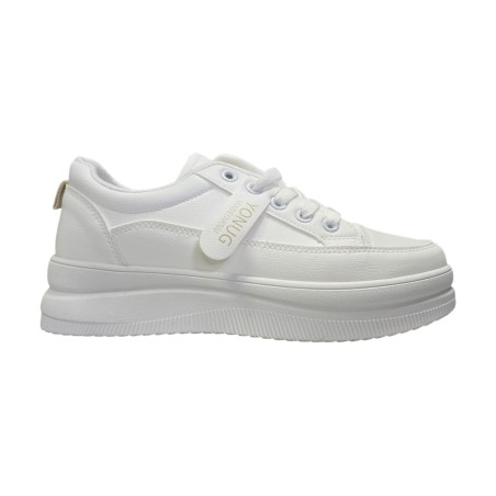 Białe sneakersy damskie Seastar NB675 beż - 3