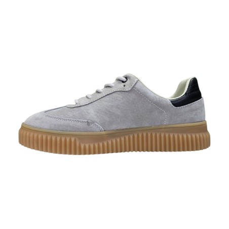 Szare skórzane sneakersy Goodin XF199 - 6
