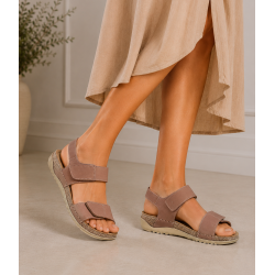 Sandały damskie Inblu AA01KU camel - 1