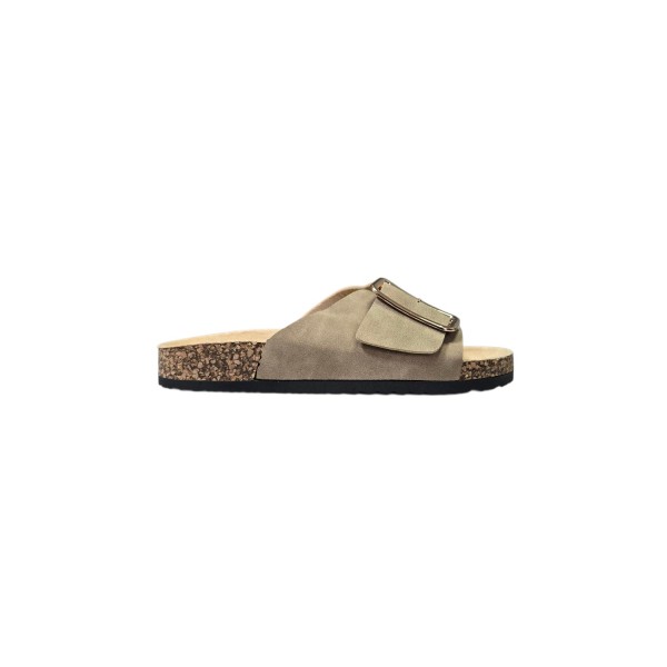 Klapki damskie Potocki 17309 Khaki - 2