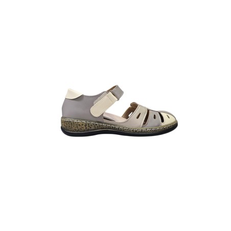 Półbuty damskie Potocki 90396 khaki - 2