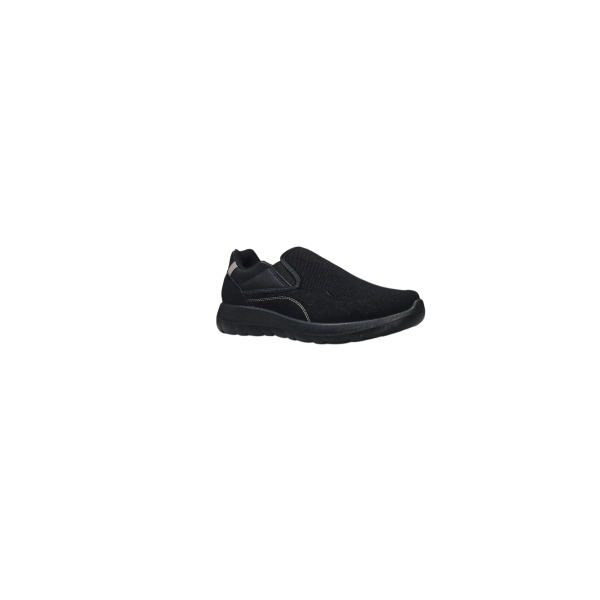 Czarne męskie sportowe buty wsuwane News 2160 - 1