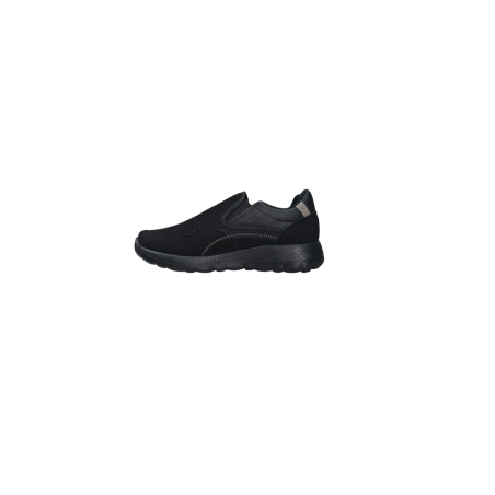 Czarne męskie sportowe buty wsuwane News 2160 - 3