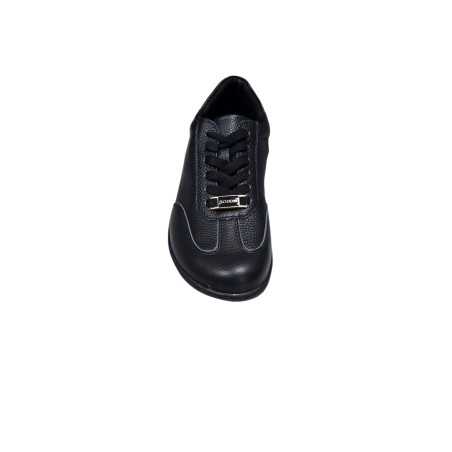 Czarne półbuty, sneakersy damskie Goodin XW1116 - 4