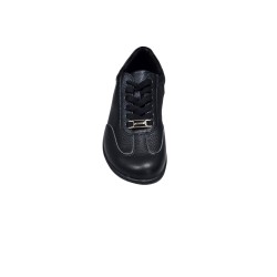 Czarne półbuty, sneakersy damskie Goodin XW1116 - 4