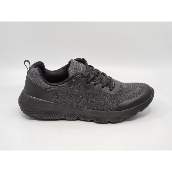 Czarno/szare adidasy sportowe damskie American Club HA 12/21 - 1
