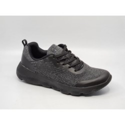 Czarno/szare adidasy sportowe damskie American Club HA 12/21 - 2