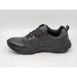 Czarno/szare adidasy sportowe damskie American Club HA 12/21 - 3