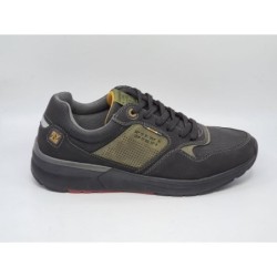 Czarne adidasy, sneakersy męskie American Club RH 05,06/21 - 2